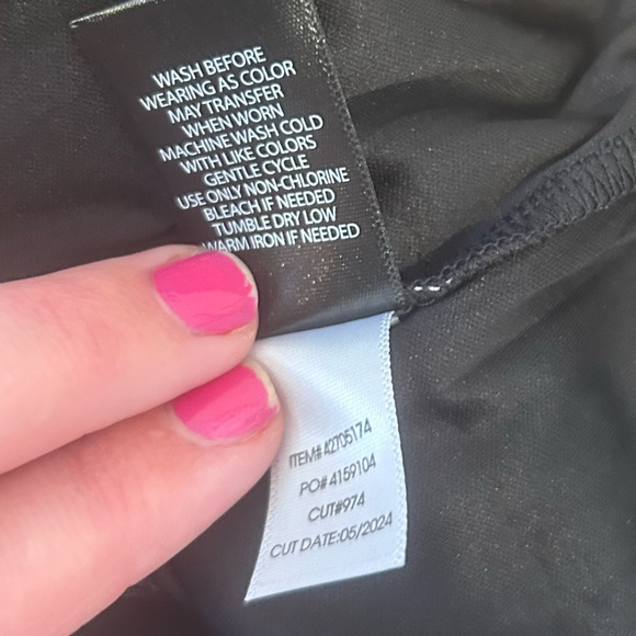 Torrid Womens Floral Midi Chiffon Skirt Size 3X Black Cottagecore Spring - Picture 7 of 10